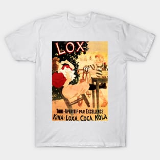 LOX APERITIF PAR EXCELLENCE Vintage French Liqueur Advertisement by Georges Meunier T-Shirt